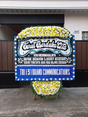 Papan Bunga Duka di Batu Licin